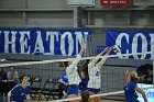 VB vs USCGA  Wheaton College Women's Volleyball vs U.S. Coast Guard Academy. - Photo by Keith Nordstrom : Wheaton, Volleyball